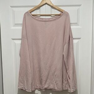 Women's free people Pink Long Sleeve Top